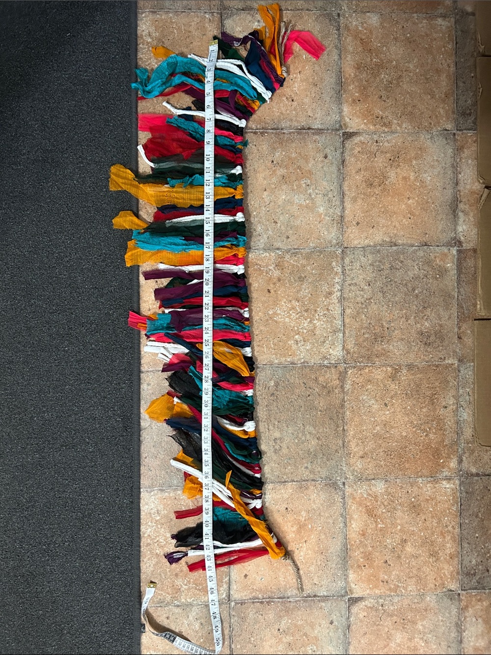 Colorful Fabric Tassel Fringe Trim